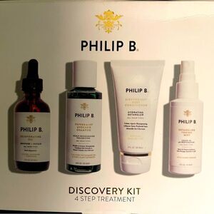 NEW PHILIP B. 4 step Discovery Kit ( Hair treatment )